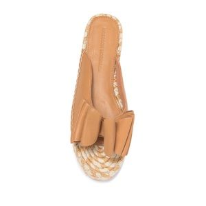 Sigerson Morrison Verane Sand Leather Espadrilles